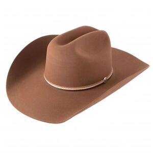 NEW STETSON men's hobbs hat in chestnut